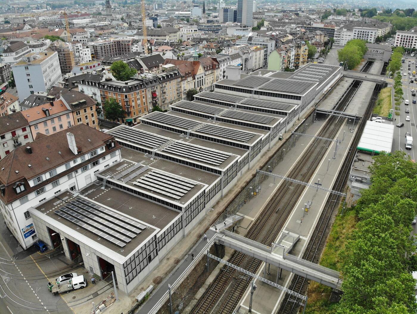 Zürich, VBZ Tramdepot